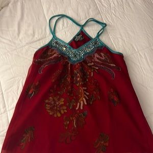 Angie jeweled tank top